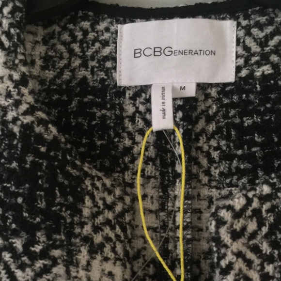 BCBGeneration black and white patchwork vest - Picture 2 of 4